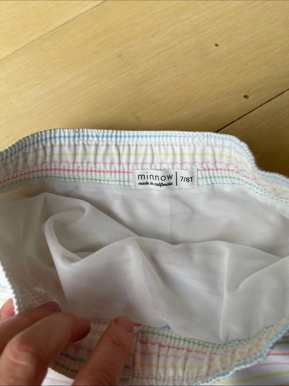 Minnow swim trunks